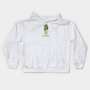 Choy to the world pun bokchoy Kids Hoodie